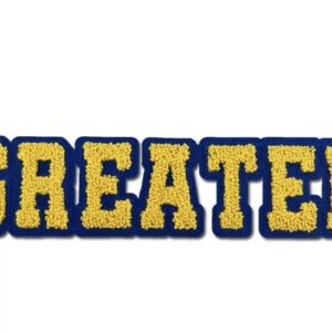 Greater Embroided Patch