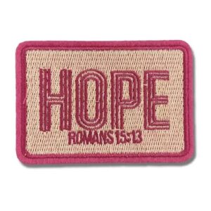 Hope Embroidered Patch