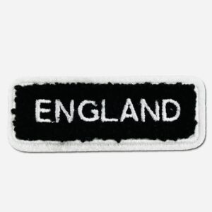 England Embroidered Patch