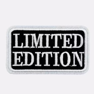 Limited Edition Embroidered Patch