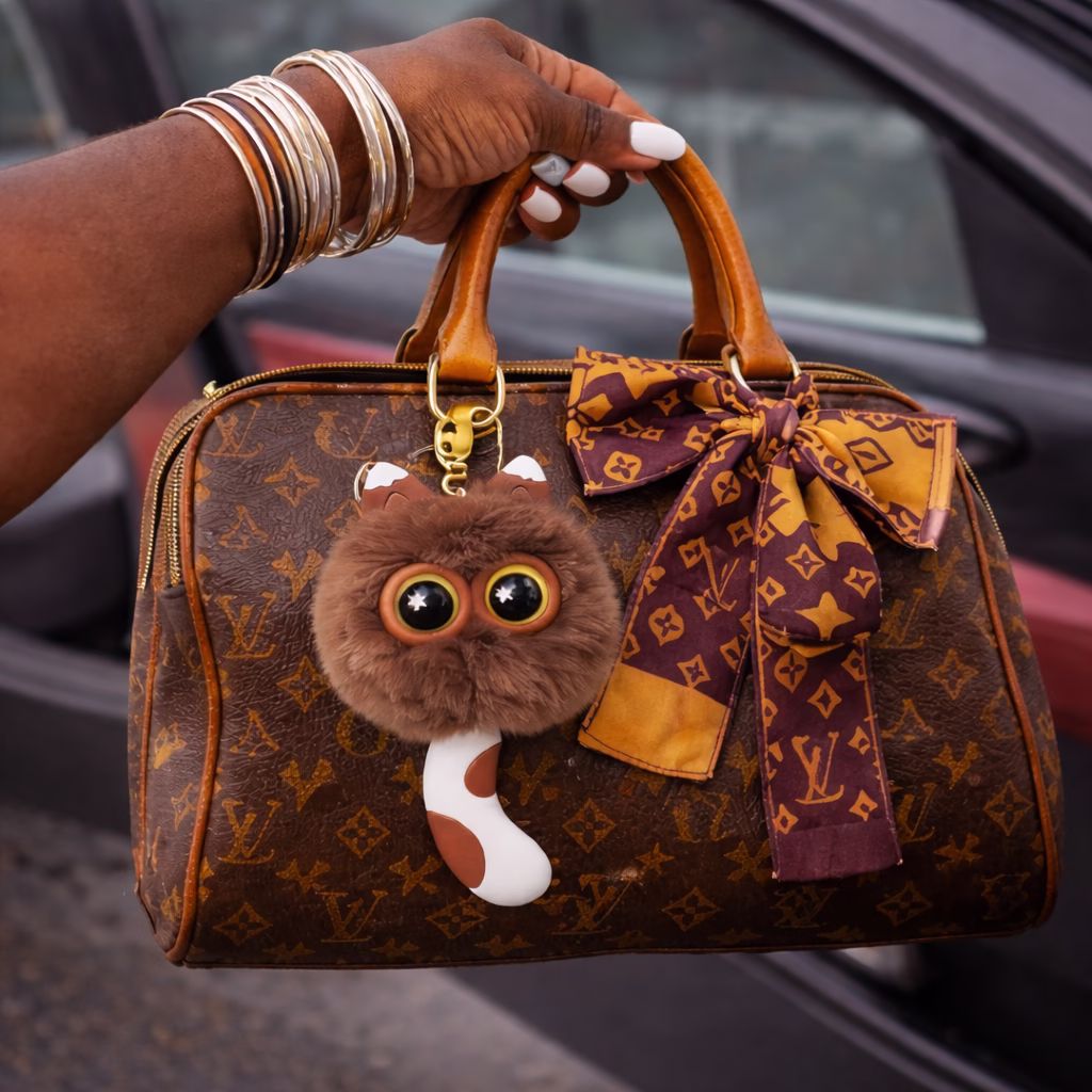 Trendy Bag Charm Keychain | Googly Eye Key Charm | Cute Statement Bag Accessory | Fun Keychain for Bags & Keys