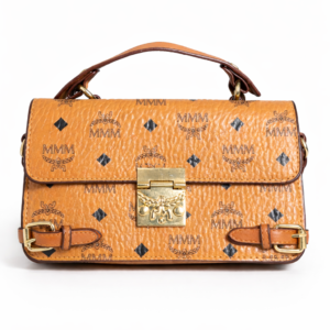 MCM Inspired Mini Top Handle Crossbody Bag