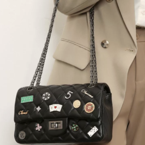 CC Inspo Bag Coin Pins Geniune Leather